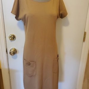 Long brown dress